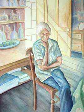 lonely aged woman bwri