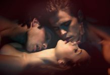 vampire diaries drama fantasy horror television series mood love kiss sexy babe